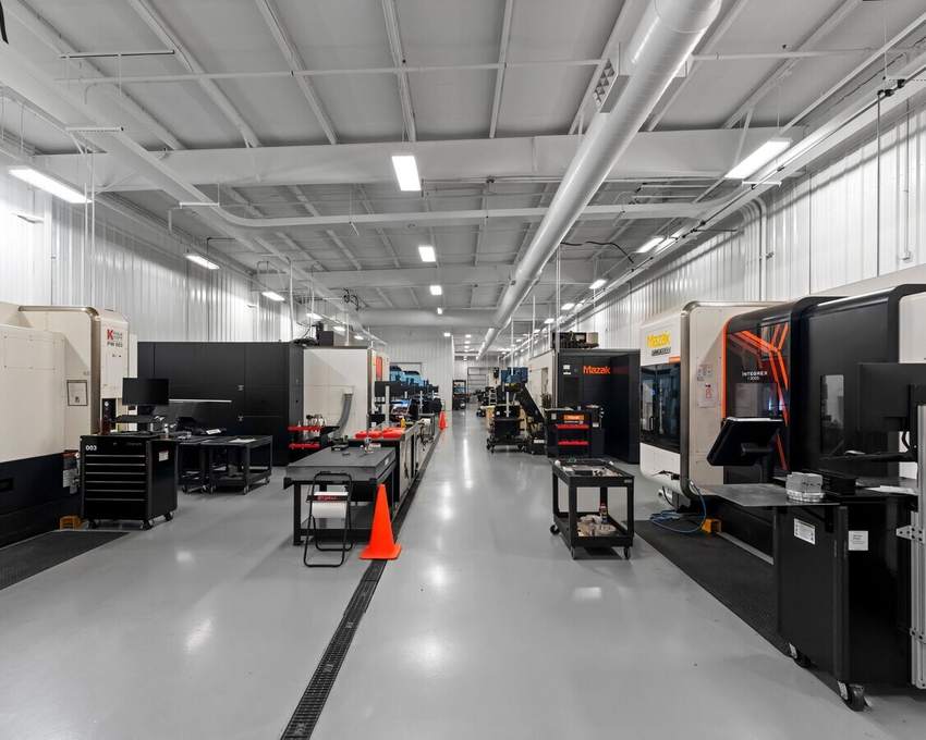 CNC machinery in the HOTEND production presentation